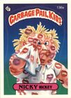 1986 Garbage Pail Kids Series 6 #130a Nicky Hickey One astérisque neuf dans son emballage