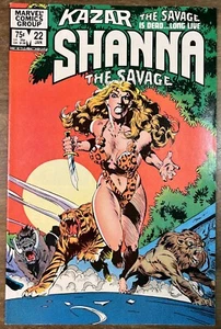 Ka-zar the Savage 22, 1983, feat. Shanna, wrap around cover - Picture 1 of 2