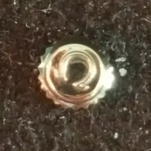 Omega Water Resistant Crown, Steel, Part Number 42082 - Picture 1 of 7