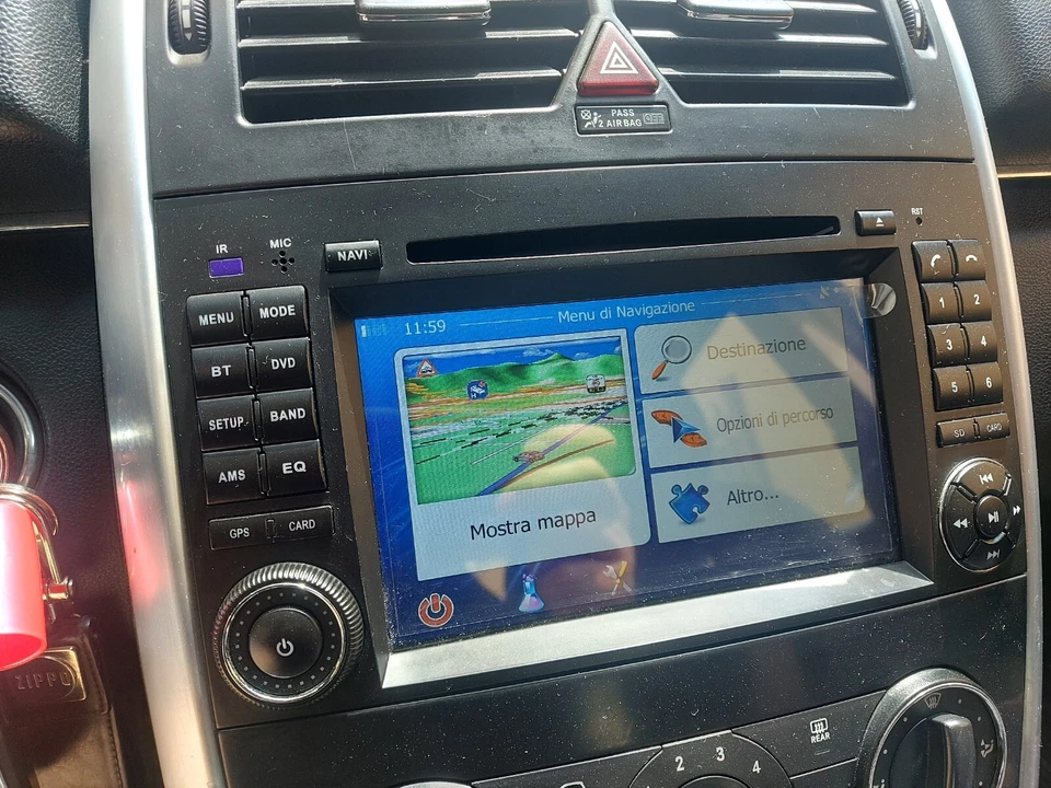 Autoradio  Navigatore Satellitare  Mercedes B Da Anno 2006 - Immagine 1 di 4