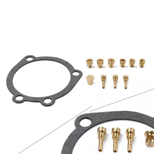 Jet Kit Hauptdüse Pilotdüse Dichtung für Harley-Davidson CV40 Keihin Vergaser - Picture 1 of 9