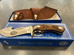 COLT SERENGETI SKINNER CT7 LE 69/500 HUNTING FIXED BLADE KNIFE  SHEATH and BOX - Picture 1 of 9