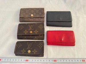 Used Lots of Auth Louis Vuitton Monogram Wallet, Key case, others set-h0103- - Picture 1 of 22