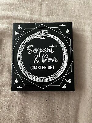 Fairyloot Serpent And Dove Coasters • 10£