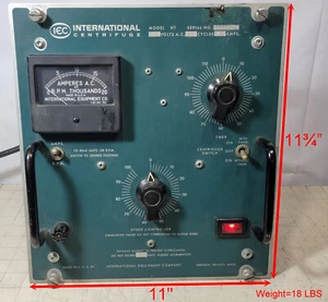 Controlador de velocidad y temporizador centrífuga internacional para IEC HT. 115 VAC, 12 amperios. - Imagen 1 de 12