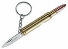 Boker 30-06 Bullet Folding Knife 1.5" Stainless Blade Brass/Copper Chrome Handle