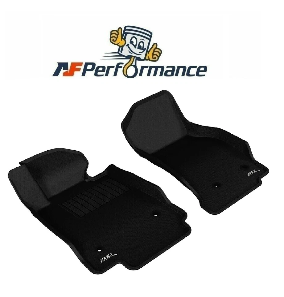 3D MAXpider Custom Fit All-Weather KAGU Series Floor Mats For 14-19 Cadillac CTS Foto 1 de 1