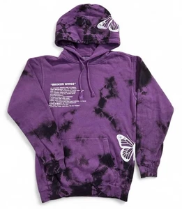 Yours Truly “Broken Wings” Tie-Dye Hoodie – Size Small (Phora Merch) - Picture 1 of 8