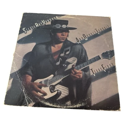 Stevie Ray Vaughan And Double Trouble  Texas Flood VINYL EPIC BFE 38734 LP Ex/G - Image 1 of 4