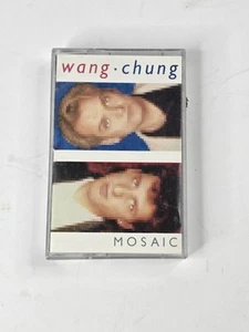 Wang Chung Mosaic 1986 Cassette Tape Geffen Records Vintage Pop Rock Hair Band - Imagen 1 de 5