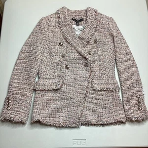 WHITE HOUSE SCHWARZMARKT NEU MIT ETIKETT TWEED STUDIO ZWEIREIHIGER BLAZER GRÖSSE 2 - Bild 1 von 13