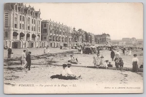LL 28 Wimereux Vue generale de la Plage postcard - Picture 1 of 2