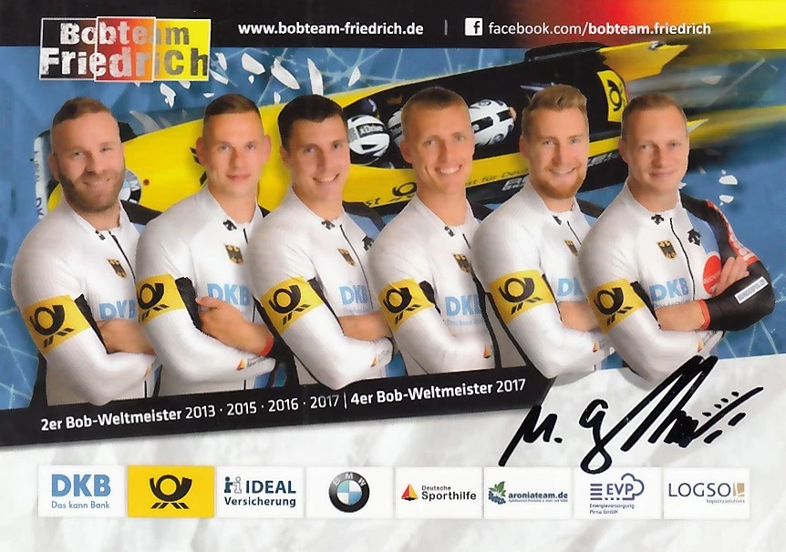 Martin Grothkopp: Olympiasieger+Weltmeister Bob GER - Bild 1 von 1