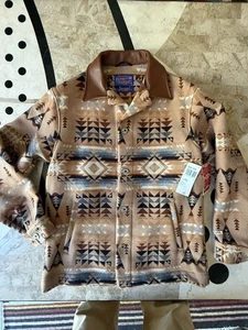 NEW Men's Pendleton Standing ROCK INDIAN PRINT Wool BLEND Coat Jacket M - Picture 1 of 13