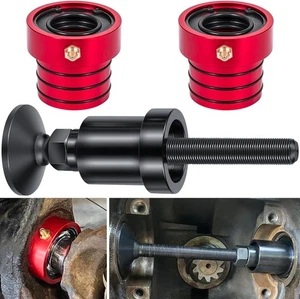 Dana 30/44 Front Axle Tube Seal Pair & Inner Seal Tool Fits Jeep 1984-2018 3 PCS - Picture 1 of 9