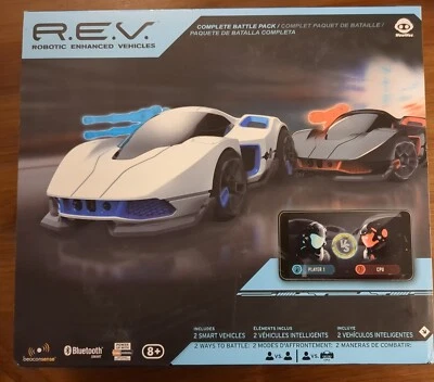 WowWee R.E.V. REV Vehículos Robóticos Mejorados Paquete Completo de Batalla 2 Coches  Foto 1 de 4