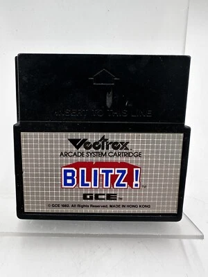 Blitz Action Football Vectrex Game Cartridge - Image 1 of 4