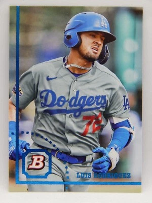 2022 Bowman Heritage Baseball Image Swap Variation Prospect - LUIS RODRIGUEZ - Image 1 of 2