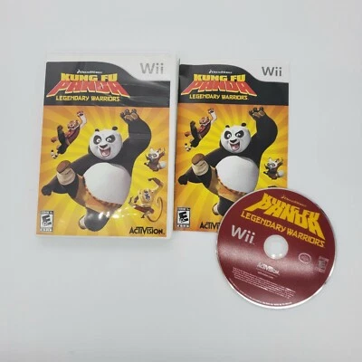 Kung Fu Panda: Legendary Warriors Nintendo Wii Kids Game U Free Fast Shipping  - Image 1 of 2