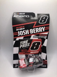 Josh Berry #8 Tire Pros 2023 Wave 4 NASCAR Authentics 1:64 JR Motorsports - Picture 1 of 9