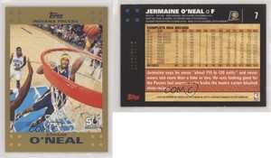 2007-08 Topps Gold /2007 Jermaine O'Neal #7