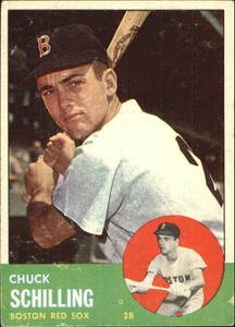 1963 Topps #52 Chuck Schilling - VG-EX