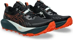 ASICS Men's Running Shoes GEL-Trabuco 13 1011B973-001 Black/Nova Orange - Picture 1 of 7