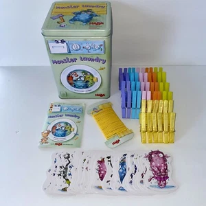 HABA Monster Laundry Game Rummaging & Grabbing Game Complete Unused Item #301588 - Picture 1 of 5