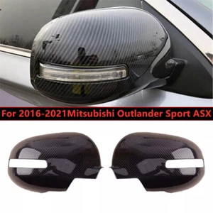 Tapa de espejo retrovisor lateral de fibra de carbono para Mitsubishi ASX 2016-2024 - Imagen 1 de 8