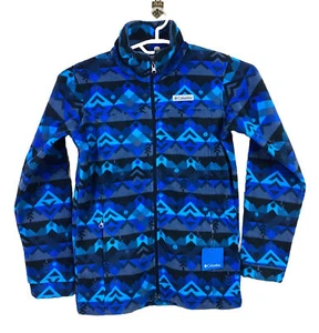 New Columbia Tribal Pattern Youth Size Large Full Zip Jacket Coat NWT - Picture 1 of 10