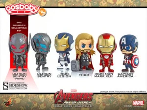 Marvel Captain América Iron Man Thor Iron Legion Ultron Sentry Cosbaby Hot Toys - Imagen 1 de 2