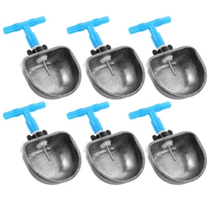 6 Pcs Rabbit Drinking Water Bowl Automatic Waterer Accessories Drinker - Picture 1 of 12