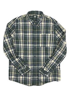 Roots Mens Long Sleeve Single Pocket Plaid Button Down Casual Shirt Size XL - Picture 1 of 9