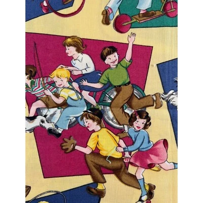 Fabric - OOP Playtime Print Design By Michael Miller Cotton 25 x 44 inches wide - Image 1 of 4