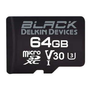 Delkin 99MBs Exclusive MicroSD 64GB Memory Card Black - Picture 1 of 4