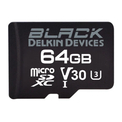 Delkin 99MBs Exclusive MicroSD 64GB Memory Card Black - Image 1 of 4