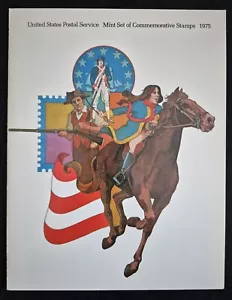 1975 US Postal Service Mint Set of Commemorative Stamps - Picture 1 of 2