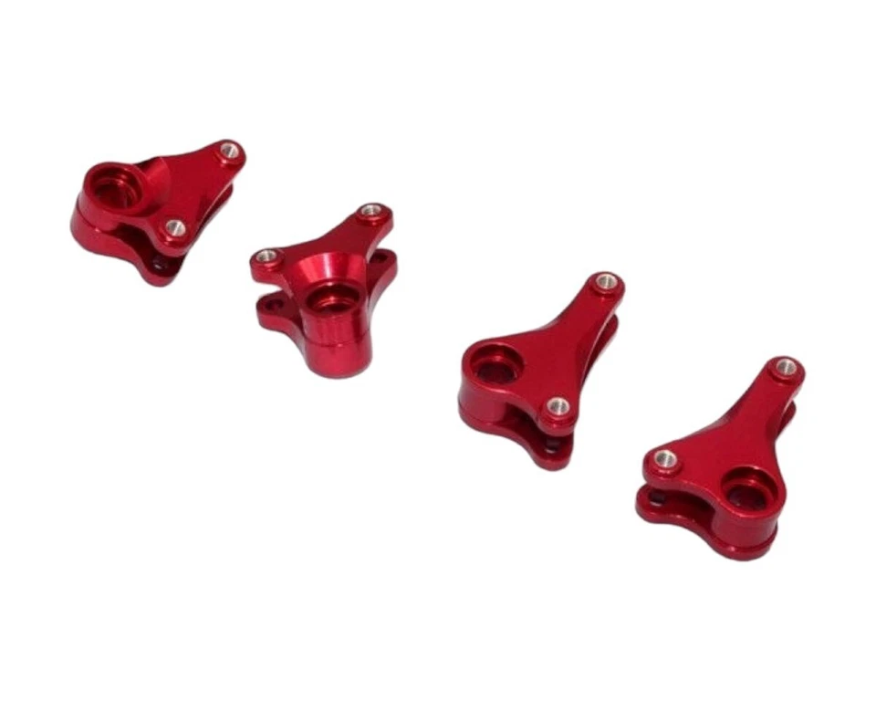 GPM Racing Alu Umlenkhebel vorne und hinten rot GPMERV027R E-Revo VXL 1/16, ... - Bild 1 von 1