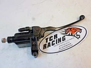 502 MBK THUNDER 125 2004 04 HAUPTBREMSZYLINDER UND HEBEL HINTEN GEBRAUCHT - Bild 1 von 5