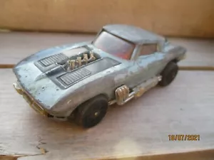 CORGI WHIZZWHEELS Chevrolet Corvette Stingray Spares or Repair 9.5cm long - Picture 1 of 7