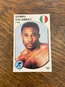 Panini Supersport 1988 Sumbu Kalambai  + Collovati Back #163 new as in pic - Picture 1 of 2