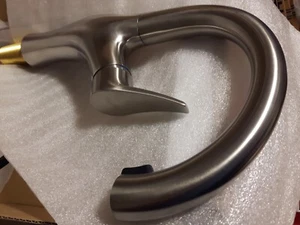 BLANCO ARTONA BAR / PREP FAUCET PULL-DOWN HIDDEN SPRAYHEAD STAINLESS FINISH NEW - Picture 1 of 15