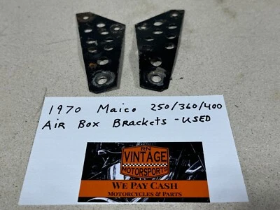 Maico 250/360/400 1970 soportes de caja de aire - usado Foto 1 de 4