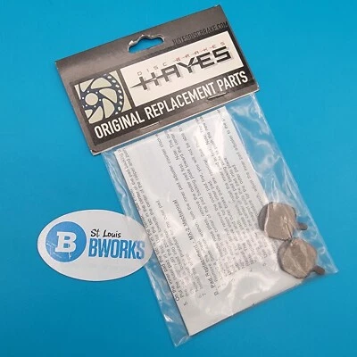 Pastillas de freno de disco con suela Hayes MX2/GX2: #98-20197 (par) semi metálicas f16 Foto 1 de 4