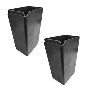 2 Pack Bayer Style Flatbed Trailer Stake Pocket For Weld On Sleeve Truck Trailer - Picture 1 of 7