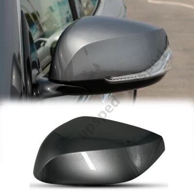 Cubierta de tapa de espejo retrovisor lateral izquierdo gris para Infiniti Q50 Q60 Q70 QX30 2014-2021 Foto 1 de 4