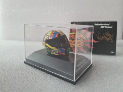 AGV Helmet V.Rossi Moto GP Test Sepang 2014 398140076  scala 1/8 Minichamps - Immagine 1 di 4