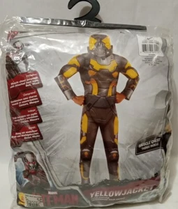 Yellowjacket Ant-Man Marvel Superhero Fancy Dress Halloween Deluxe Child Costume - Picture 1 of 2