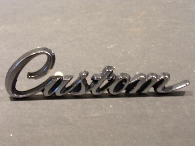 1968 Chrysler Newport Custom Emblem OEM 2842795  - Image 1 of 3