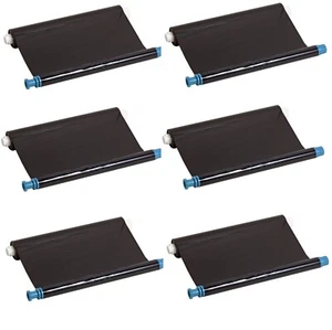 6x Ink-Film Faxfilm Alternativ zu Panasonic KX-FA52X KXFA52X KX-FP205 KX-FP215 - Bild 1 von 1